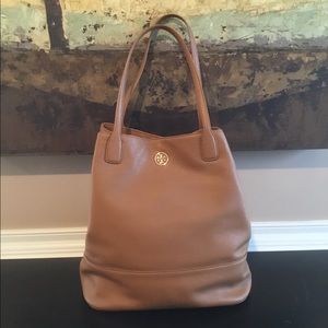 Tory Burch Michelle Leather Tote Handbag